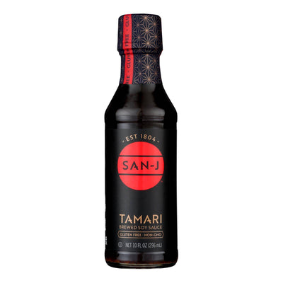 Buy San - J Tamari Soy Sauce - Case Of 6 - 10 Fl Oz.  at OnlyNaturals.us