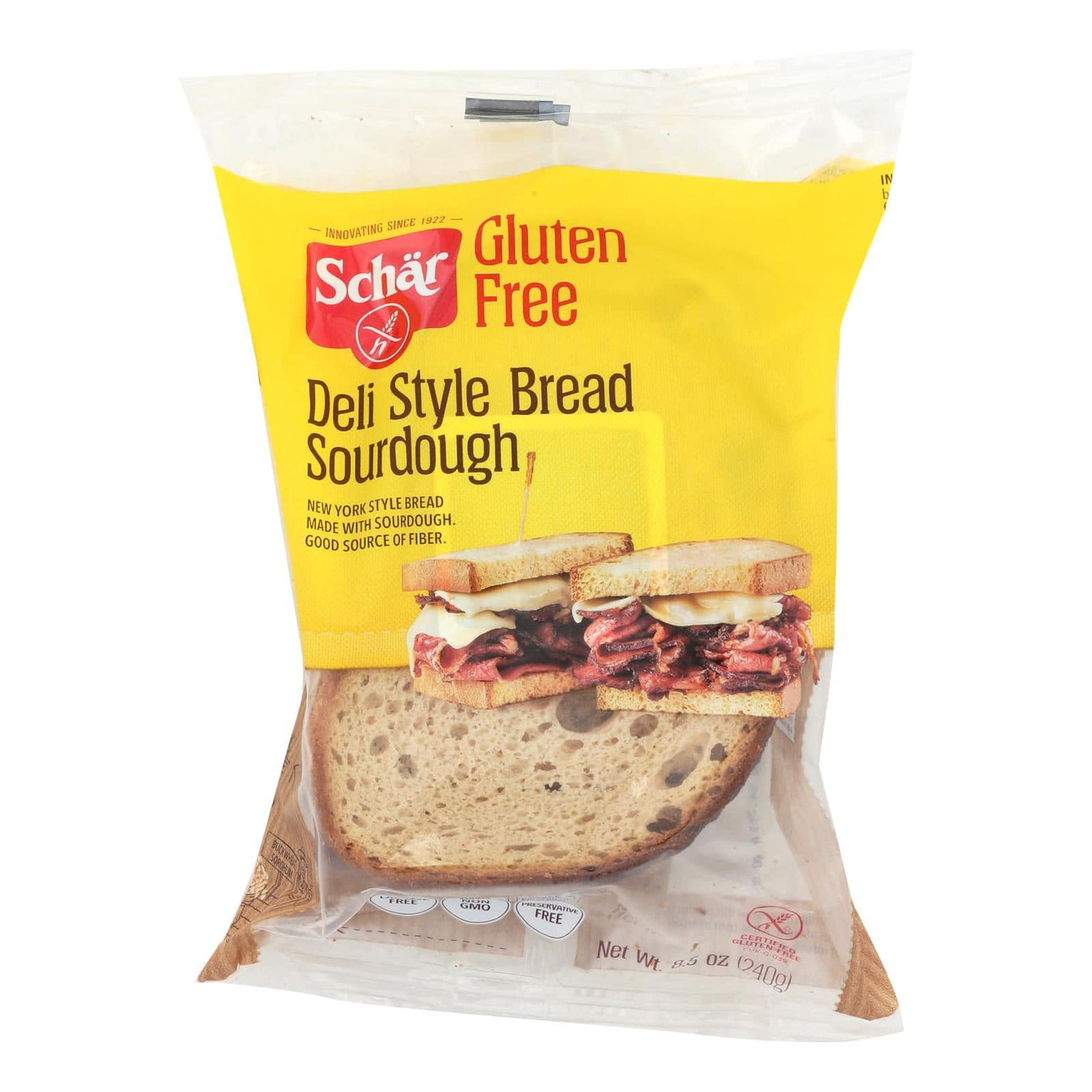 Schar Bread - Deli Style - Case Of 5 - 8.5 Oz | OnlyNaturals.us