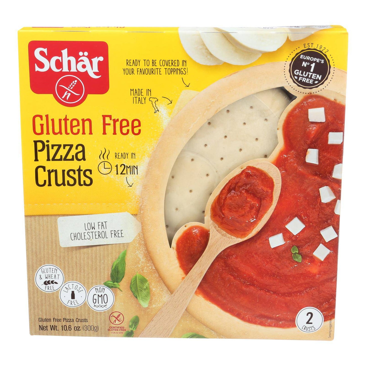 Buy Schar Pizza Crust - Gluten Free - Case Of 4 - 10.6 Oz  at OnlyNaturals.us