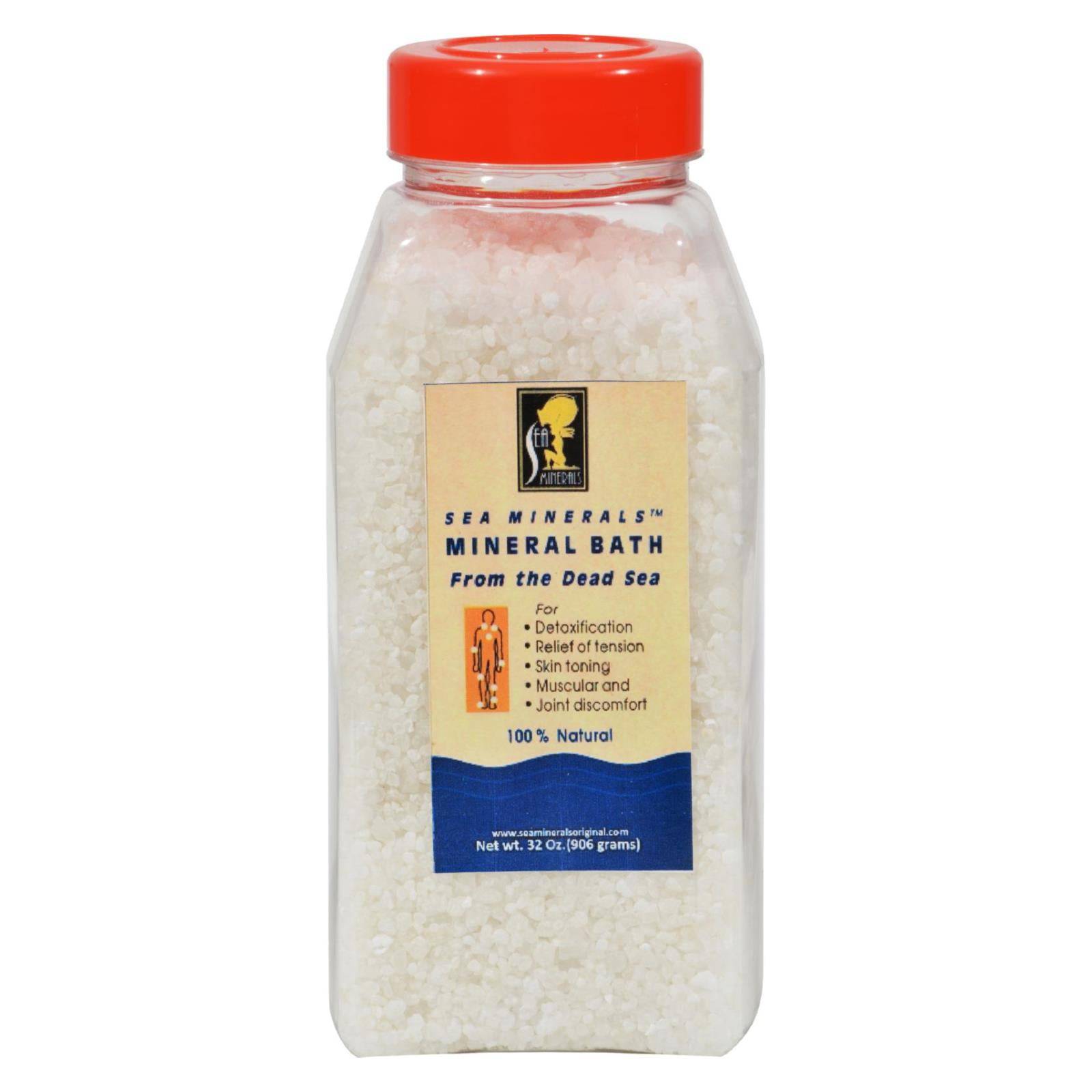 Sea Minerals Bath Salts From The Dead Sea - 2 Lbs | OnlyNaturals.us