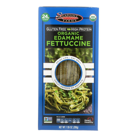 Seapoint Farms Edamame Fettuccine - Case Of 12 - 7.5 Oz. | OnlyNaturals.us