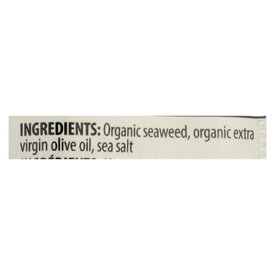 Buy Seasnax Organic Seasnax Original Roasted Seaweed Snack - Case Of 24 - 0.18 Oz.  at OnlyNaturals.us