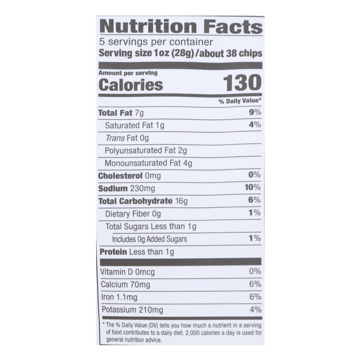 Sensible Portions - Veggie Chips - Sea Salt - Case Of 12 - 5 Oz. | OnlyNaturals.us