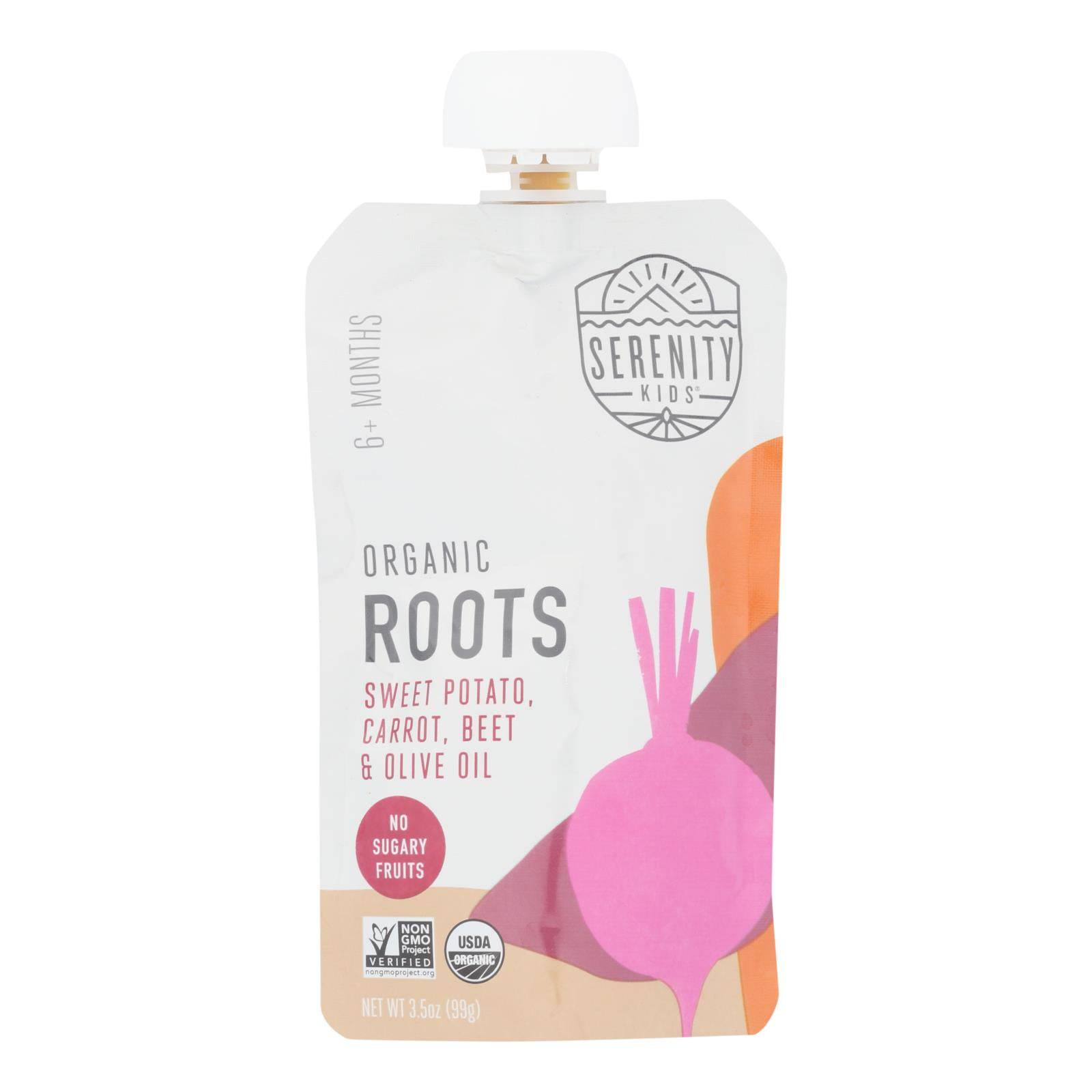 Serenity Kids Llc - Pouch Roots - Case Of 6 - 3.5 Oz | OnlyNaturals.us