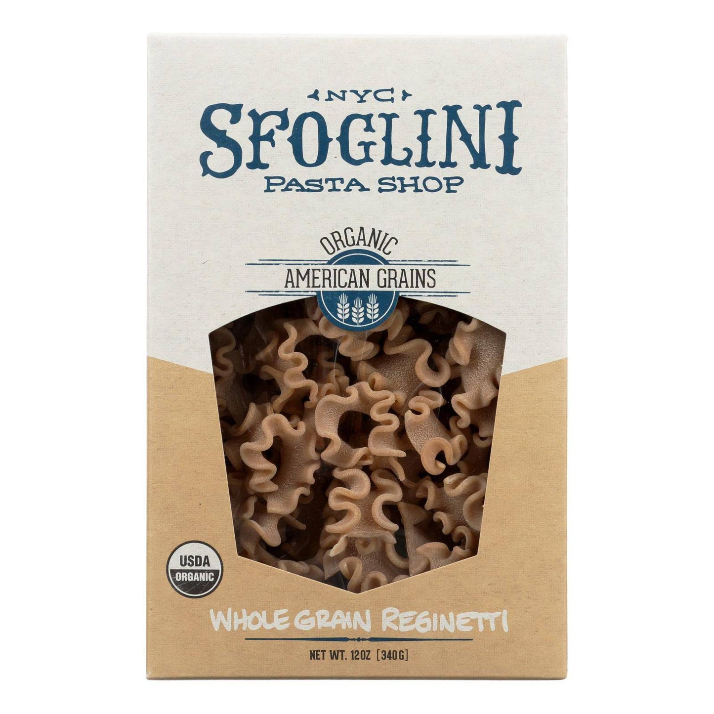 Buy Sfoglini Whole Grain Blend Reginetti - Case Of 6 - 12 Oz.  at OnlyNaturals.us