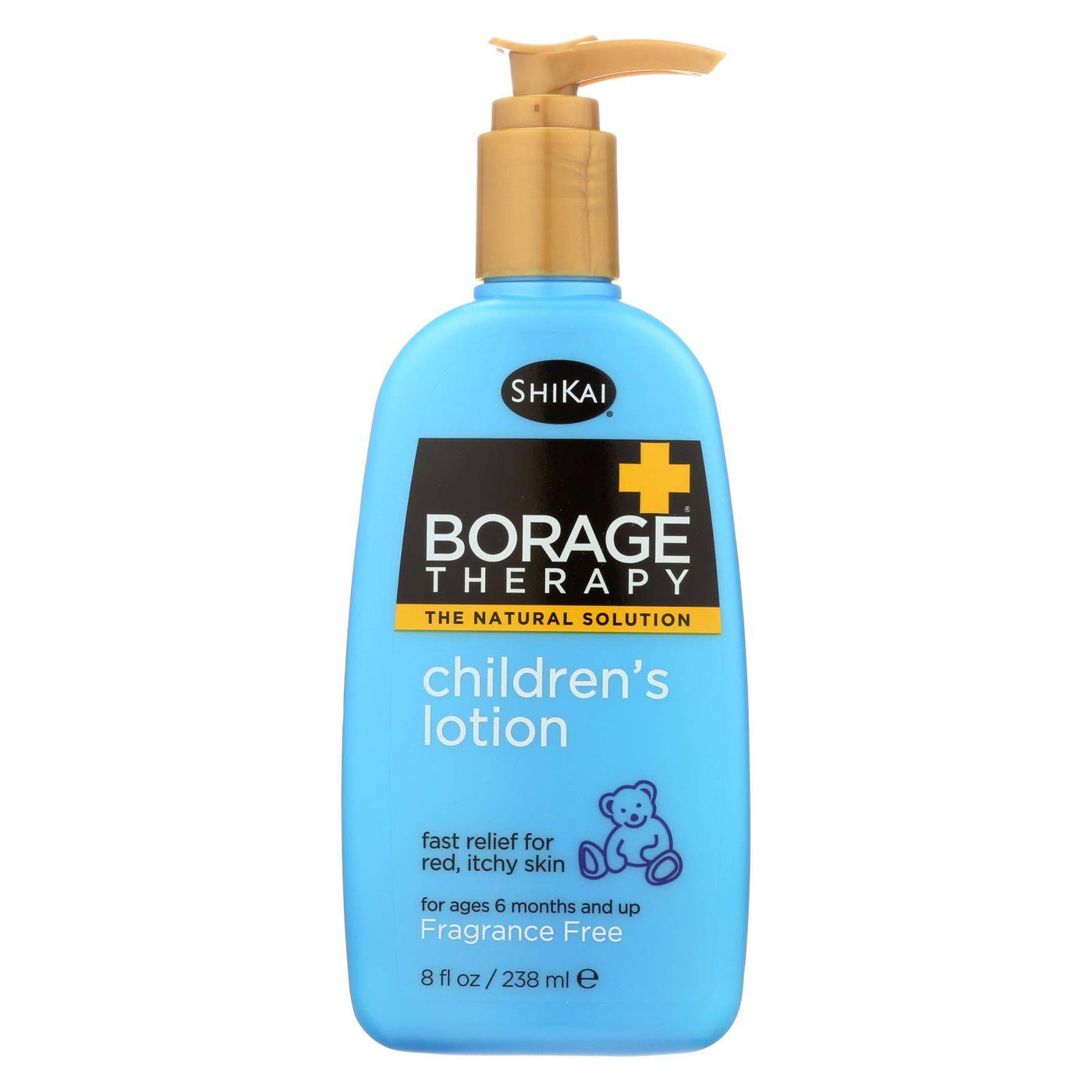 Shikai Borage Therapy Children's Lotion Fragrance-free - 8 Fl Oz | OnlyNaturals.us