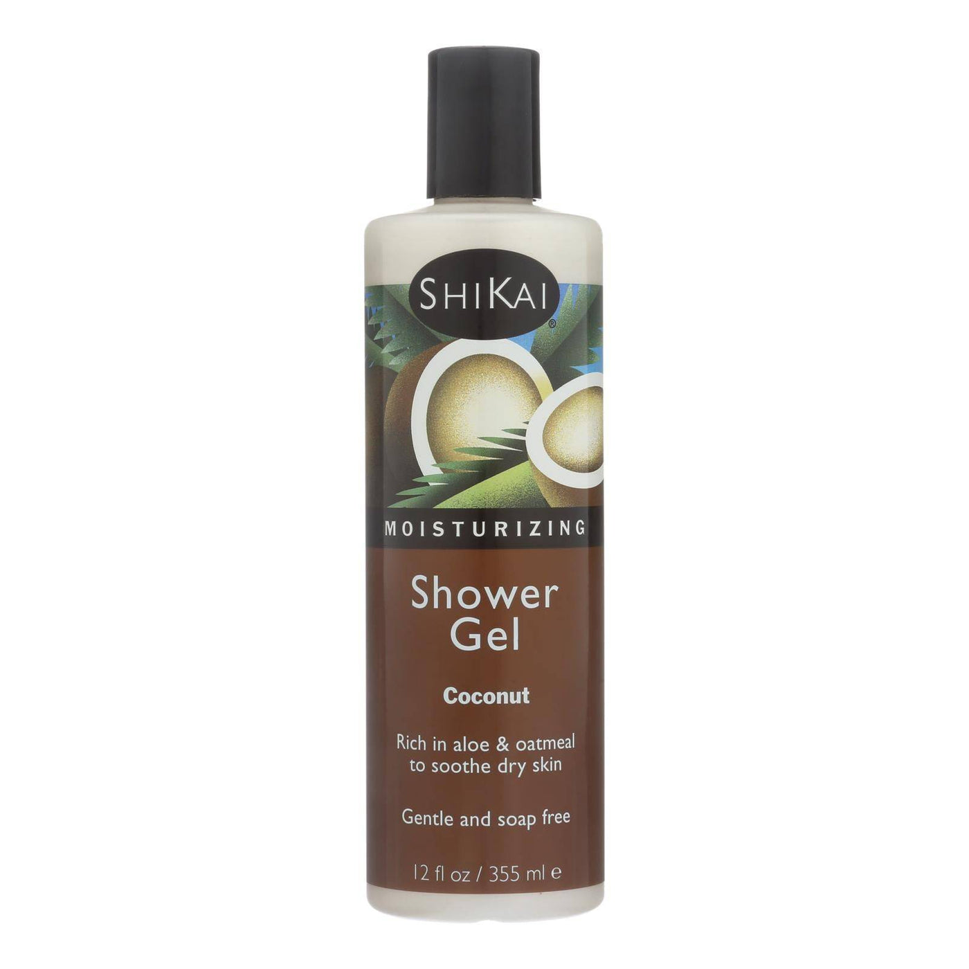 Shikai Products Shower Gel - Coconut - 12 Oz | OnlyNaturals.us