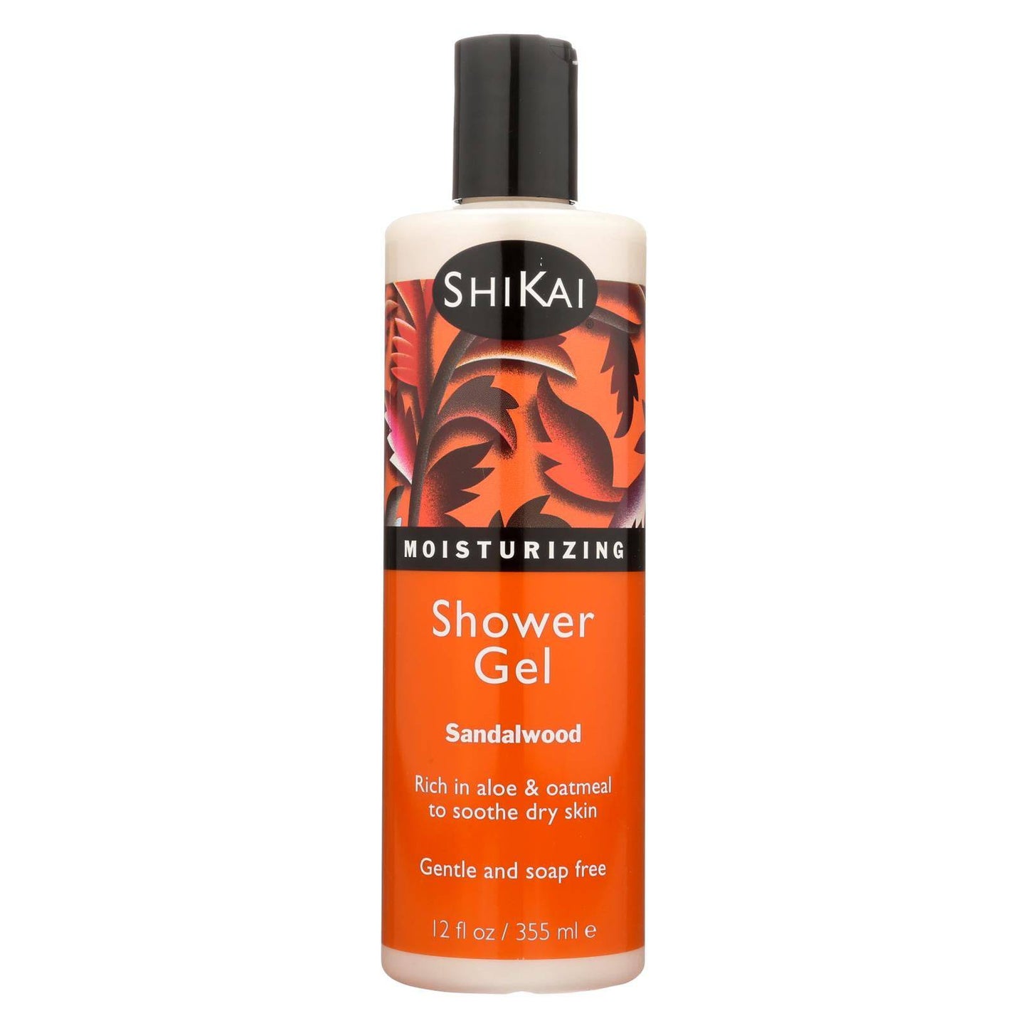 Shikai Products Shower Gel - Sandalwood - 12 Oz | OnlyNaturals.us