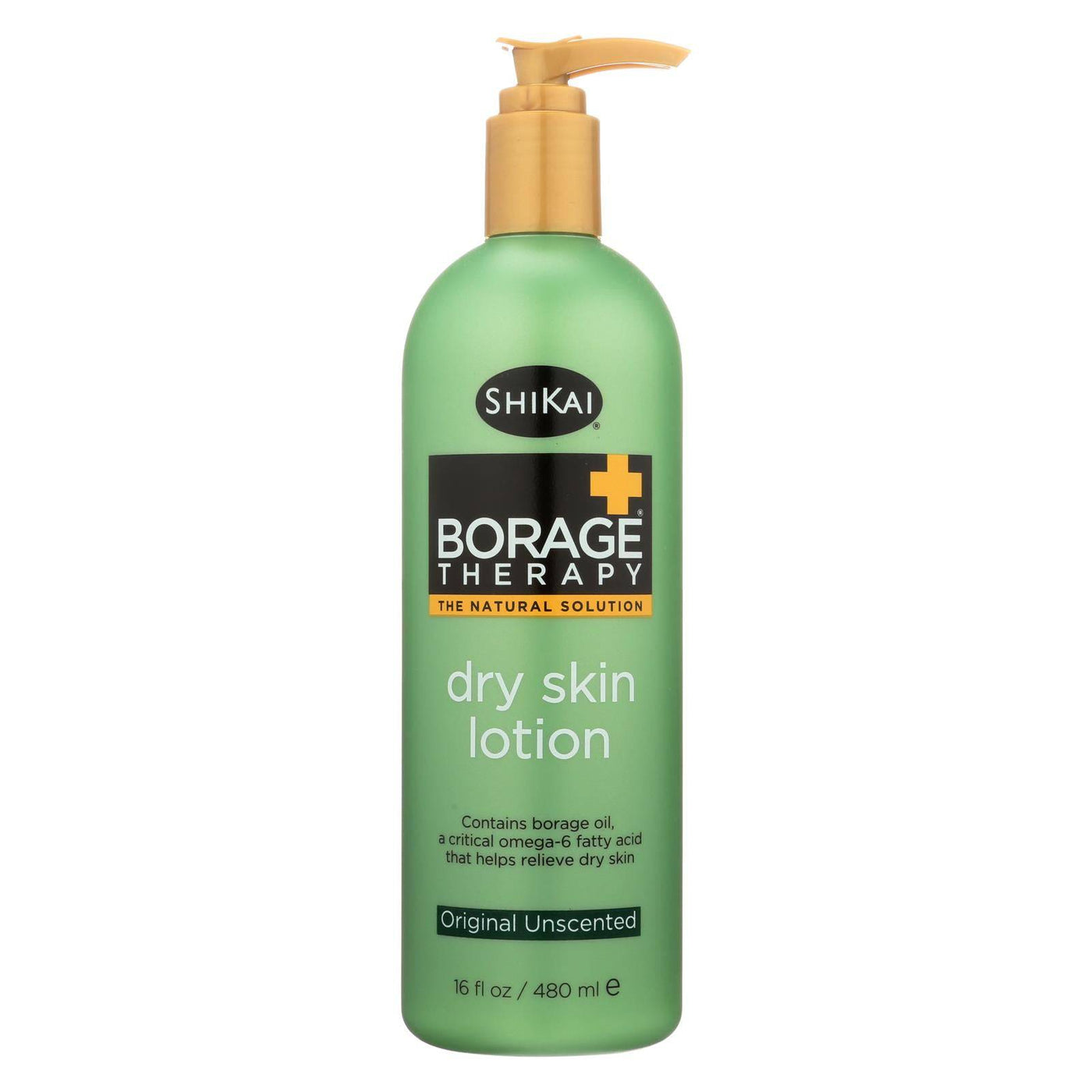 Shikai Borage Therapy Dry Skin Lotion Unscented - 16 Fl Oz | OnlyNaturals.us
