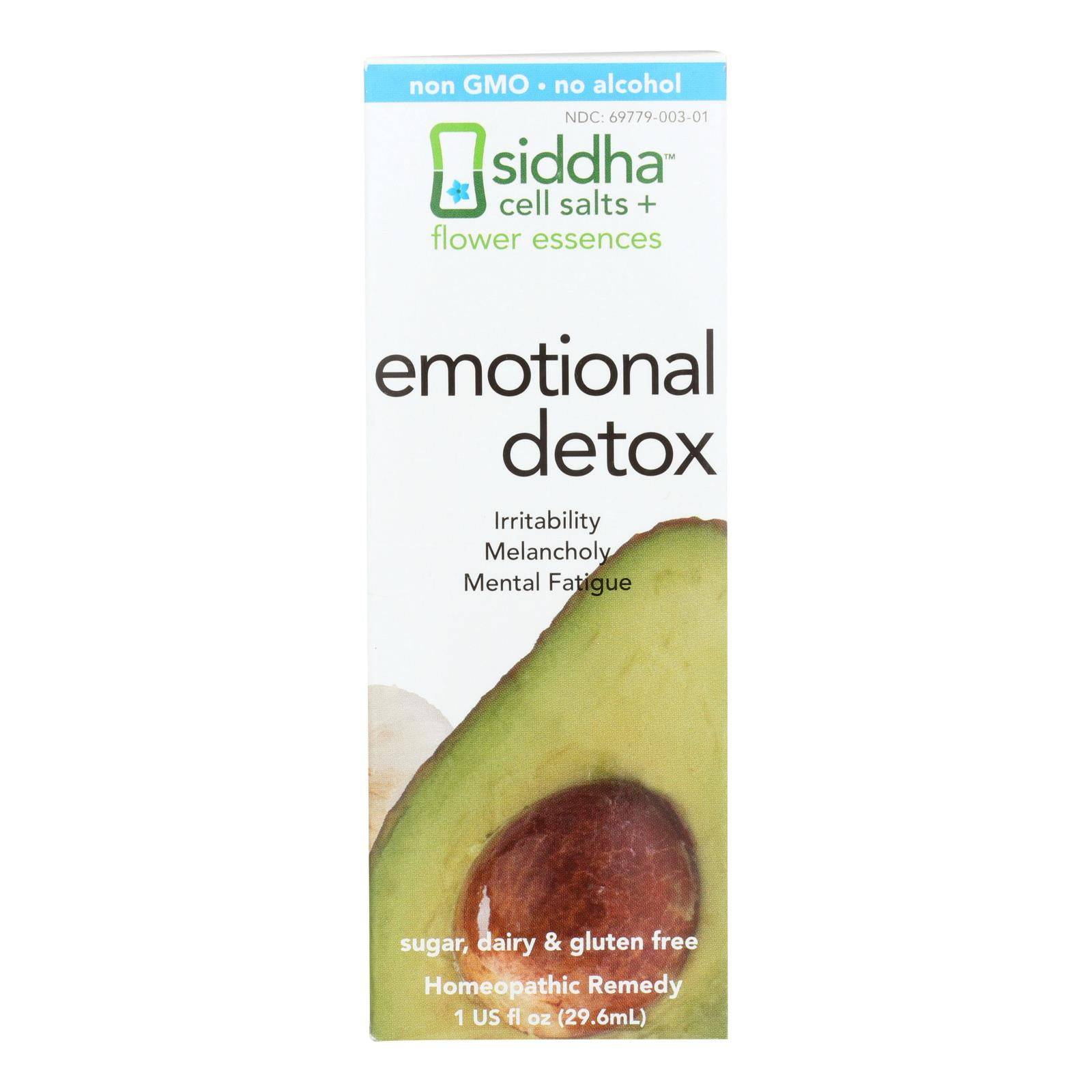 Siddha Flower Essences Emotional Detox - 1 Fl Oz | OnlyNaturals.us