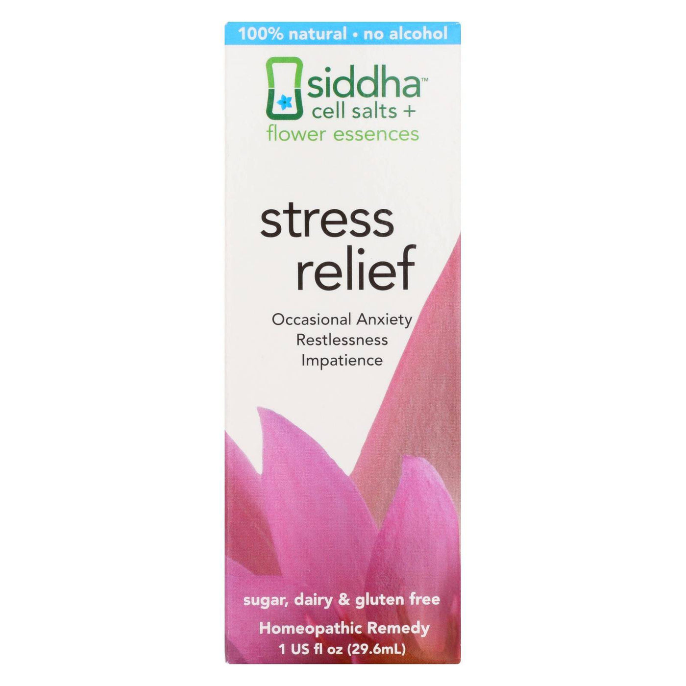 Siddha Flower Essences Stress Relief - 1 Fl Oz | OnlyNaturals.us