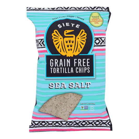 Siete - Tort Chip Sea Salt Green Free - Case Of 24 - 1 Oz | OnlyNaturals.us