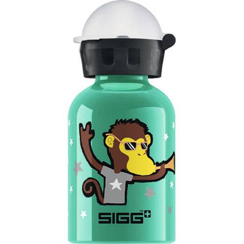 Sigg Water Bottle - Go Team - Monkey Elephant - 0.3 Liters - Case Of 6 | OnlyNaturals.us