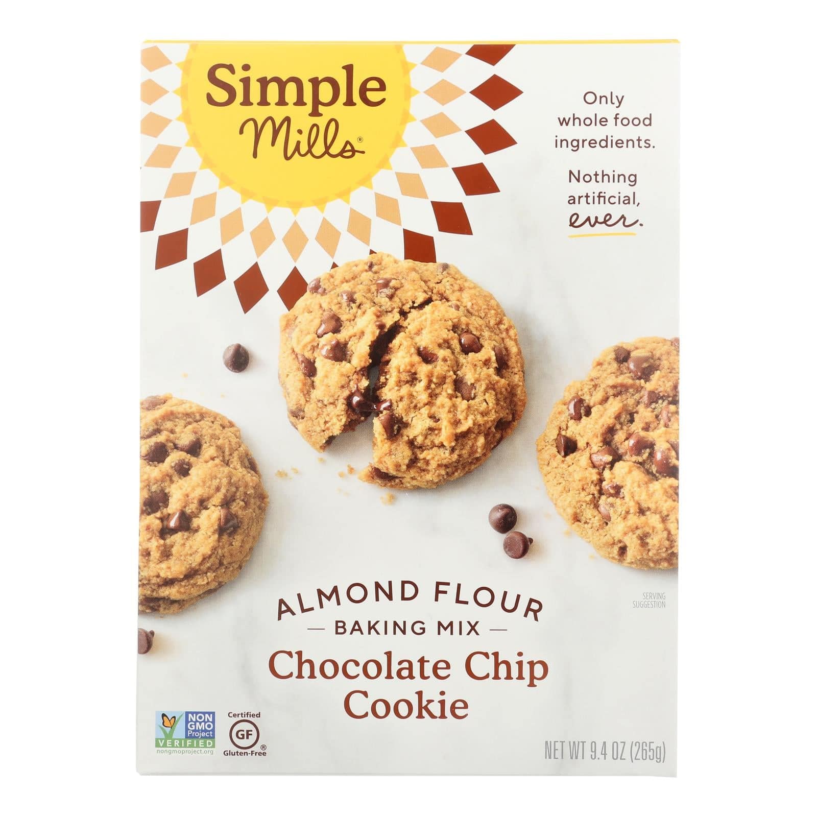 Buy Simple Mills Almond Flour Chocolate Chip Cookie Mix - Case Of 6 - 8.4 Oz.  at OnlyNaturals.us