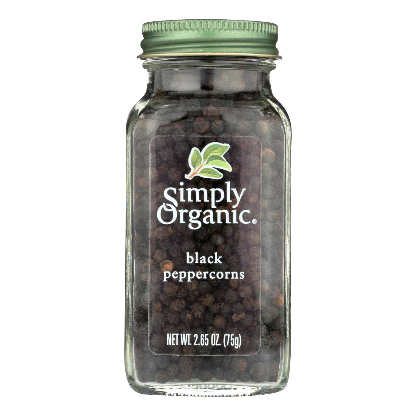 Simply Organic Black Peppercorns - Case Of 6 - 2.65 Oz. | OnlyNaturals.us