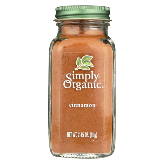 Simply Organic Cinnamon - Case Of 6 - 2.45 Oz. | OnlyNaturals.us