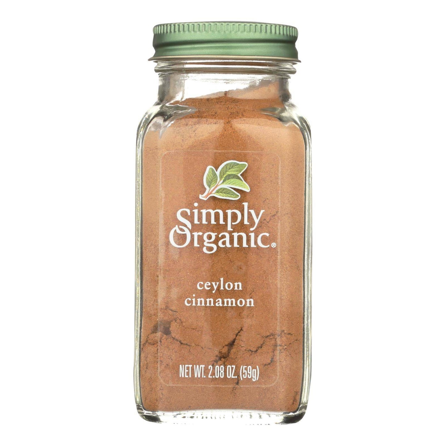 Simply Organic Ground Ceylon Cinnamon - Case Of 6 - 2.08 Oz. | OnlyNaturals.us