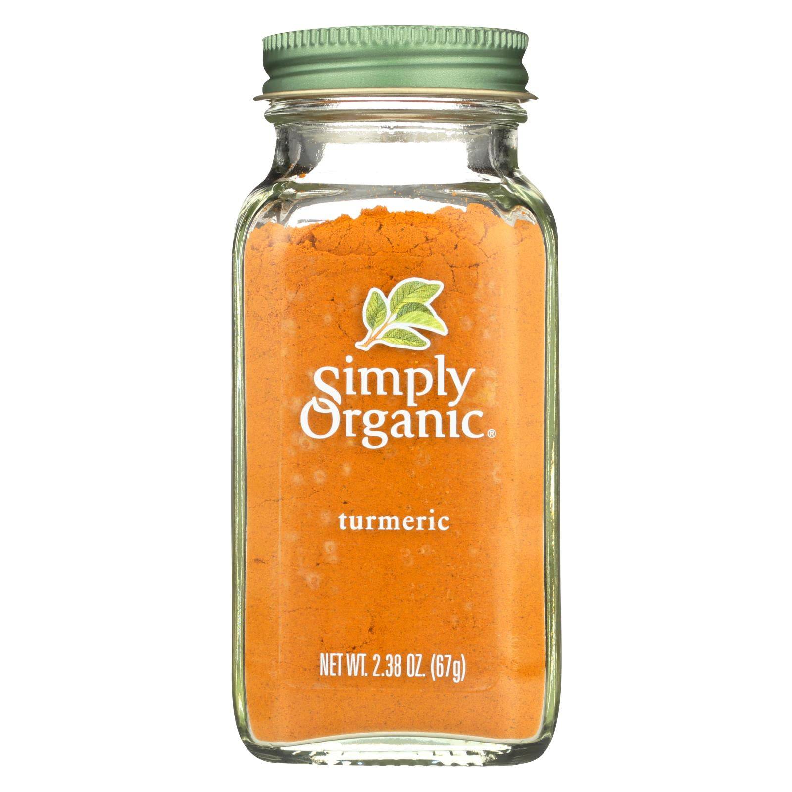 Simply Organic Ground Turmeric Root - Case Of 6 - 2.38 Oz. | OnlyNaturals.us