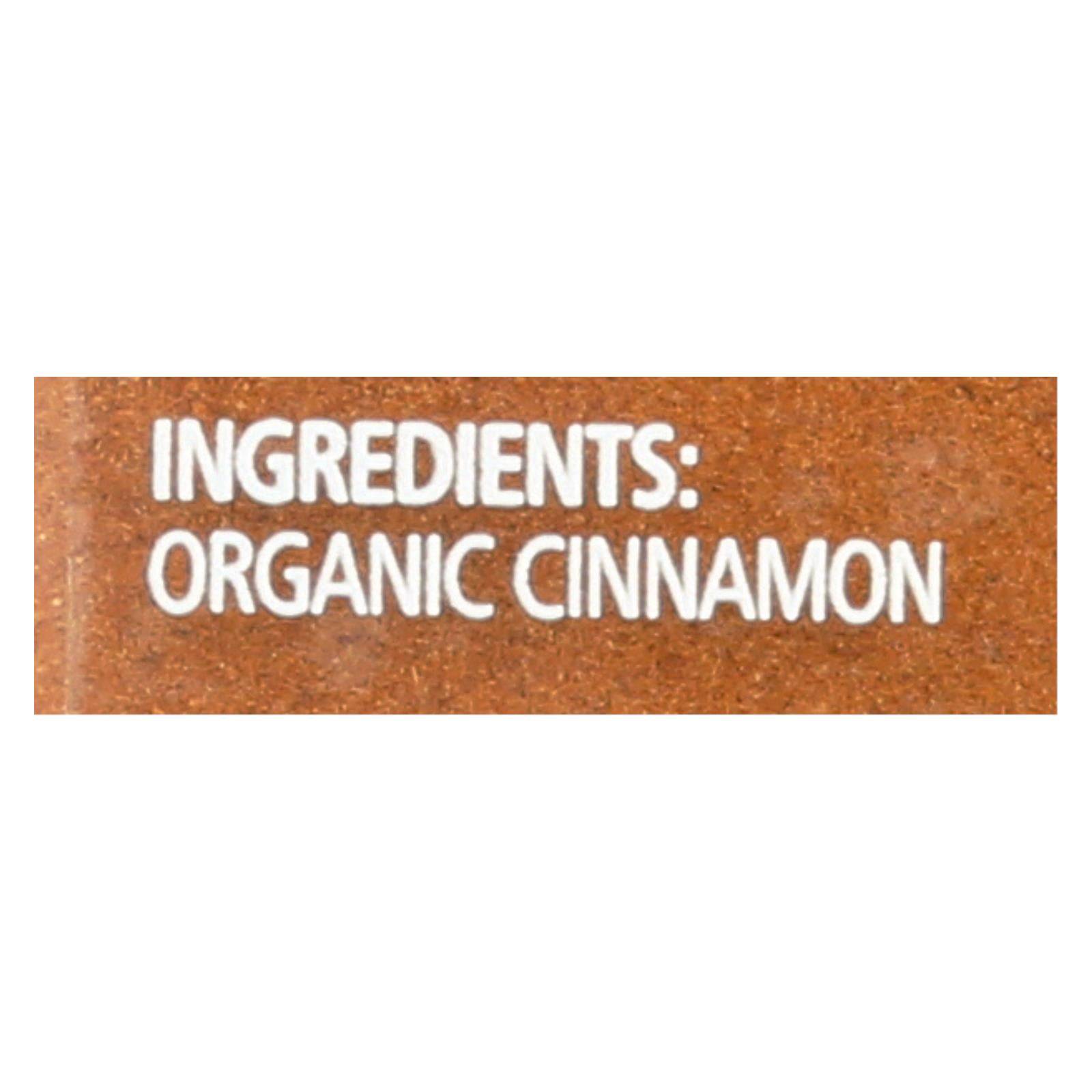 Simply Organic Cinnamon - Case Of 6 - 2.45 Oz. | OnlyNaturals.us