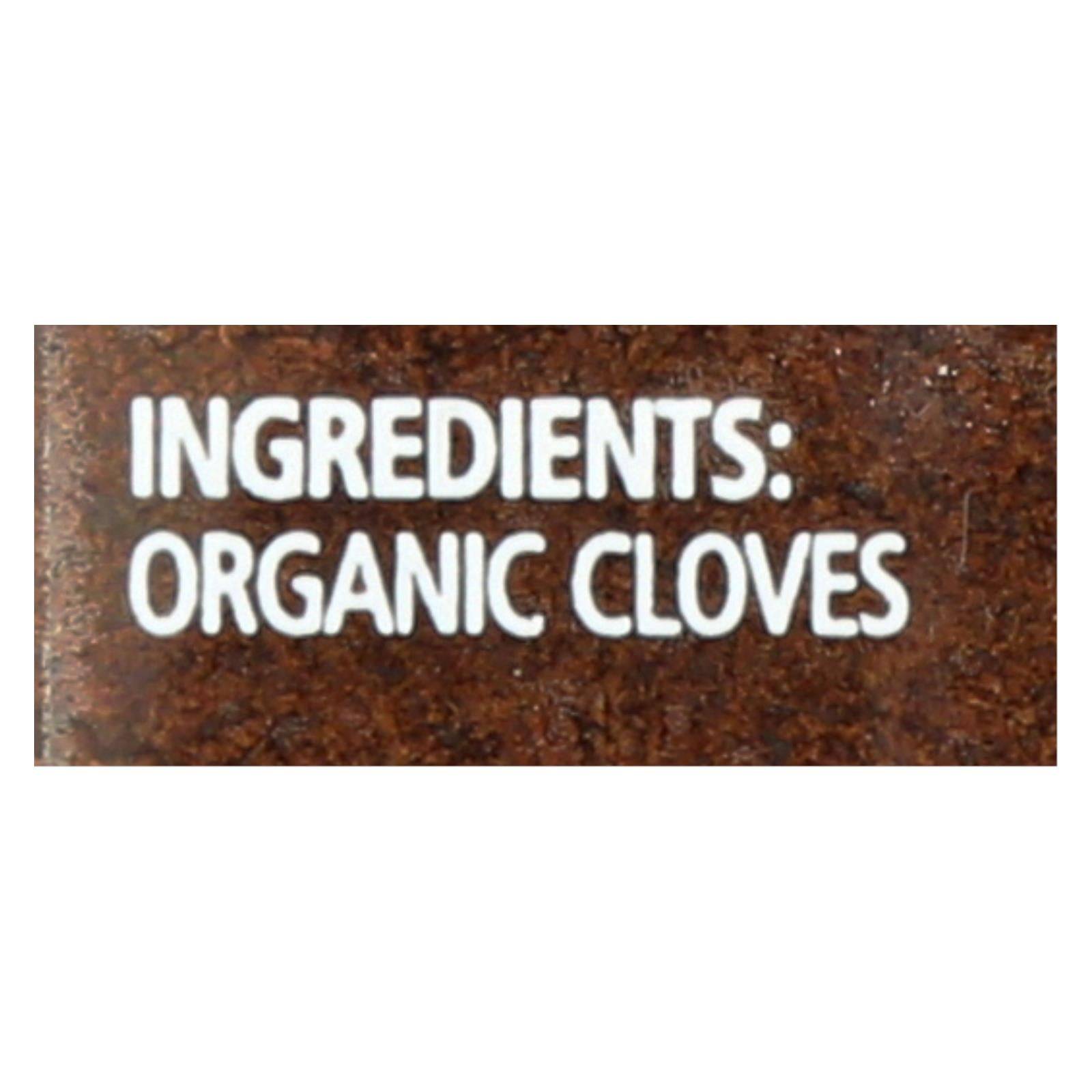 Buy Simply Organic Cloves - Organic - Ground - 2.82 Oz  at OnlyNaturals.us