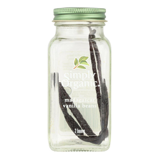 Buy Simply Organic Spice Whole Madagascar Vanilla Beans  - 1 Each - 2 Ct  at OnlyNaturals.us