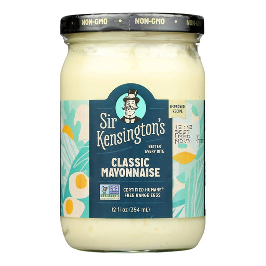 Sir Kensington's - Mayo Classic Jar Gluten Free - Case Of 6-12 Fz | OnlyNaturals.us