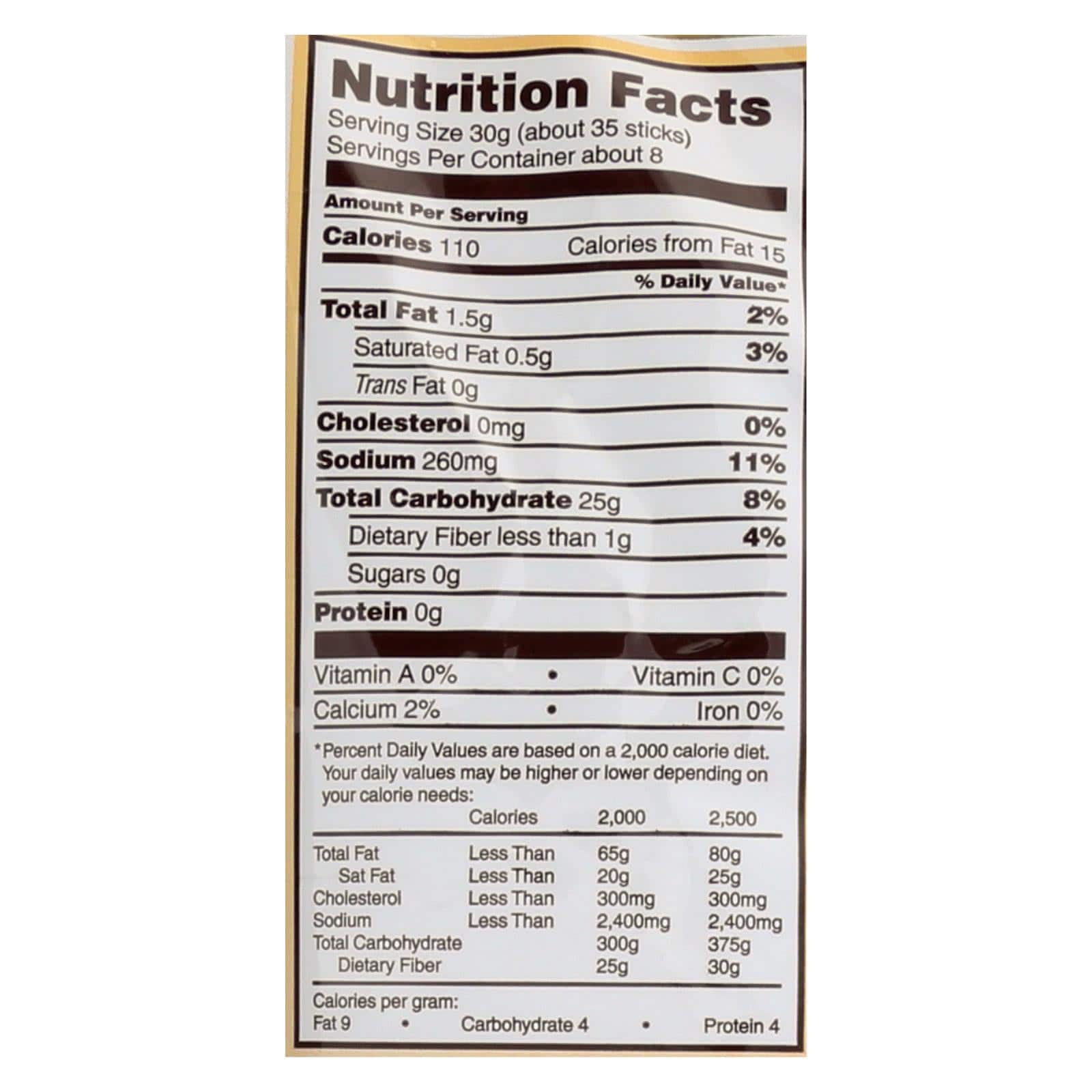 Snyder's Of Hanover Pretzel Sticks - Gluten Free - Case Of 12 - 8 Oz. | OnlyNaturals.us