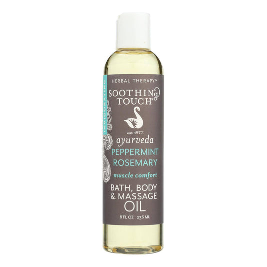 Soothing Touch Bath And Body Oil - Muscle Cmf - 8 Oz | OnlyNaturals.us