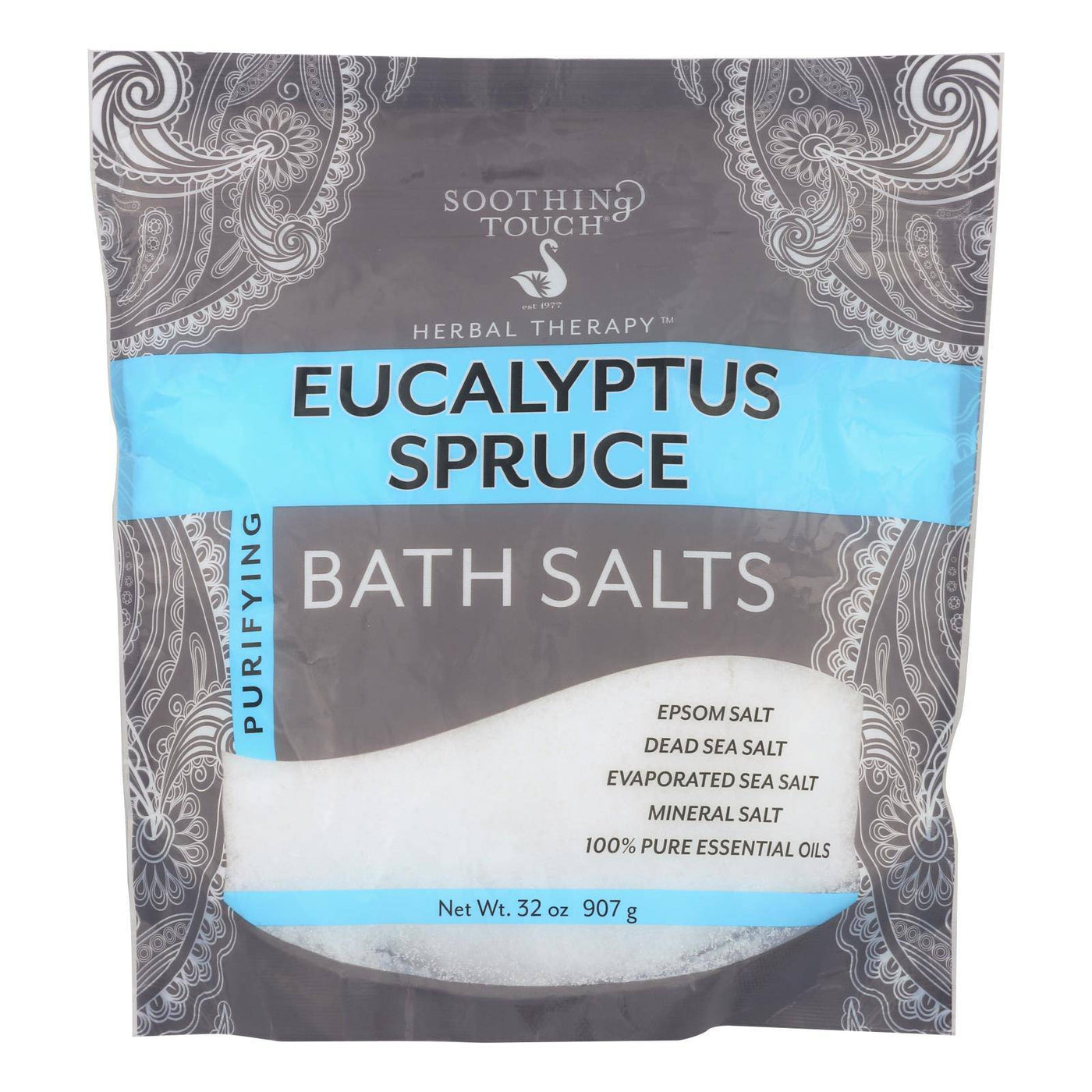Buy Soothing Touch Bath Salts - Eucalyptus Spruce - 32 Oz  at OnlyNaturals.us