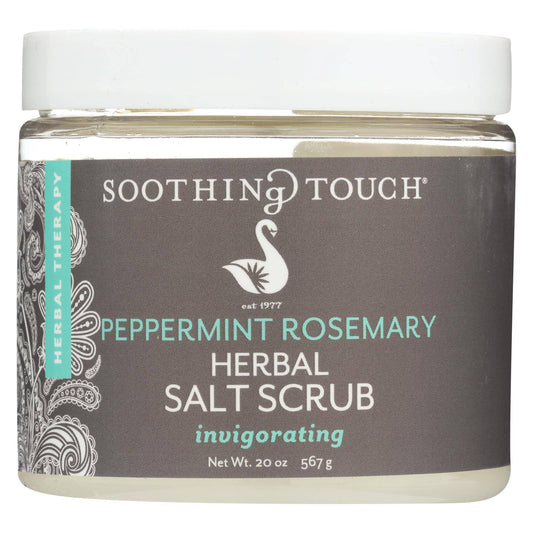 Buy Soothing Touch Salt Scrub - Peppermint-rosemary - 20 Oz  at OnlyNaturals.us