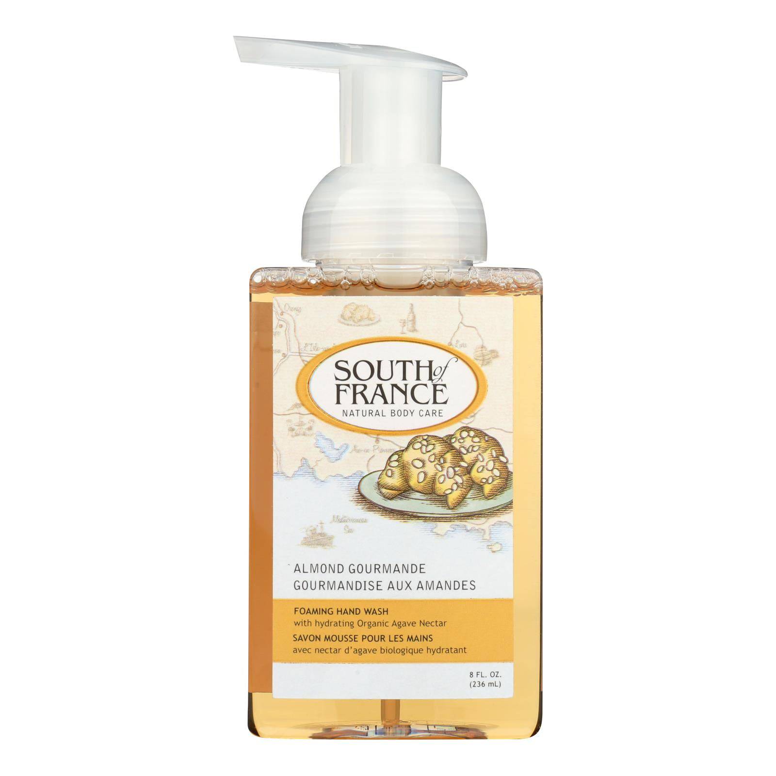 South Of France Hand Soap - Foaming - Almond Gourmande - 8 Oz - 1 Each | OnlyNaturals.us