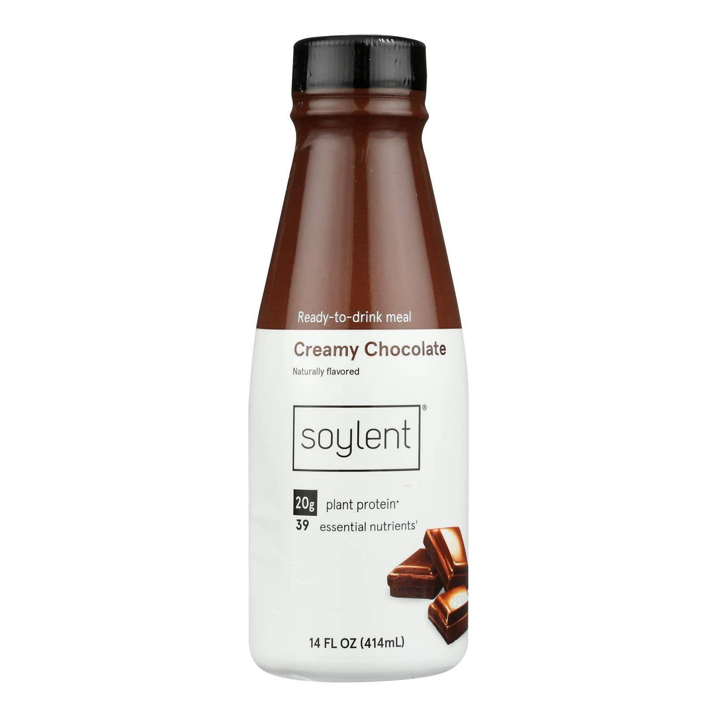 Soylent - Nutritional Drink Creamy Chocolate Plant - Case Of 12-14 Fz | OnlyNaturals.us