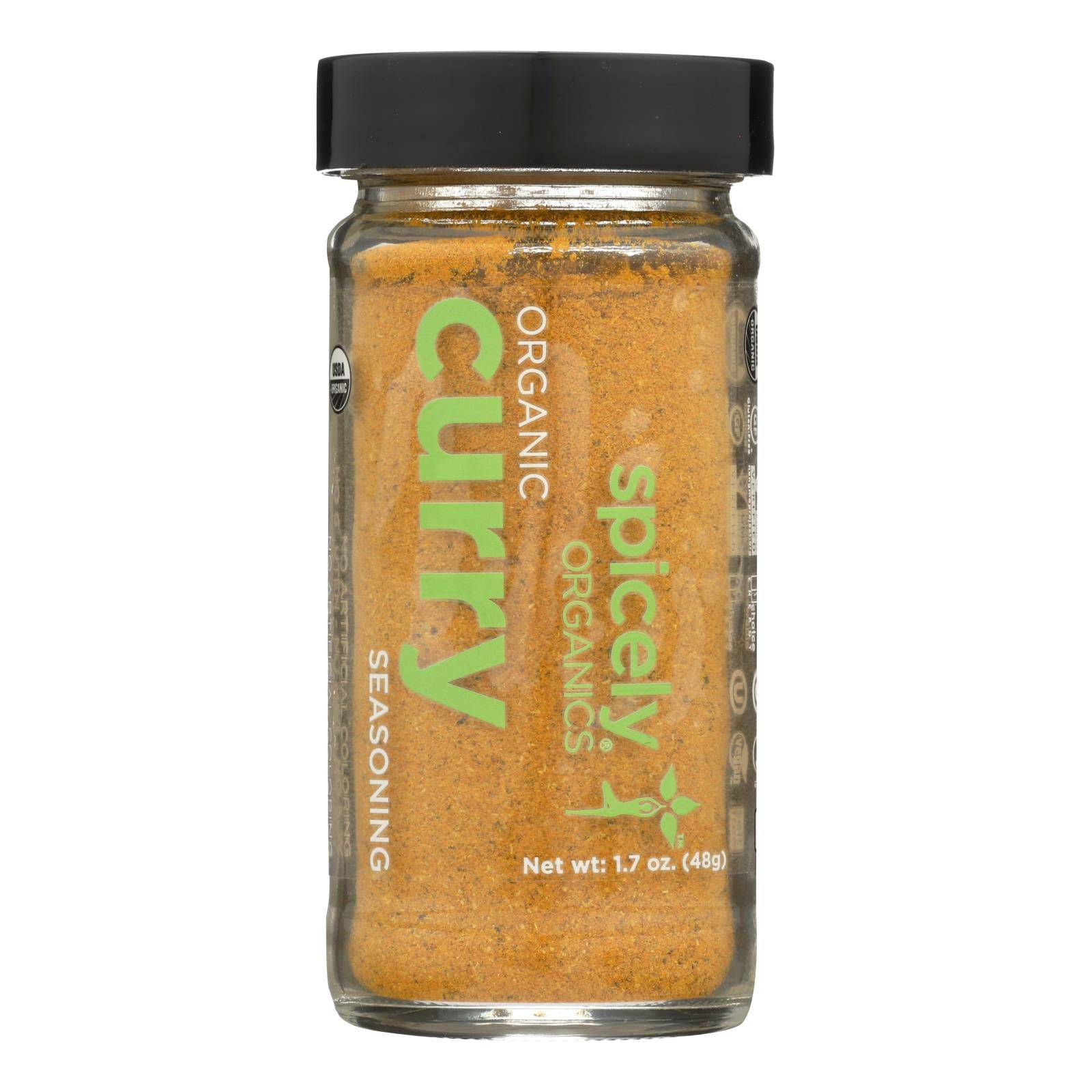 Spicely Organics - Organic Curry - Powder - Case Of 3 - 1.7 Oz. | OnlyNaturals.us