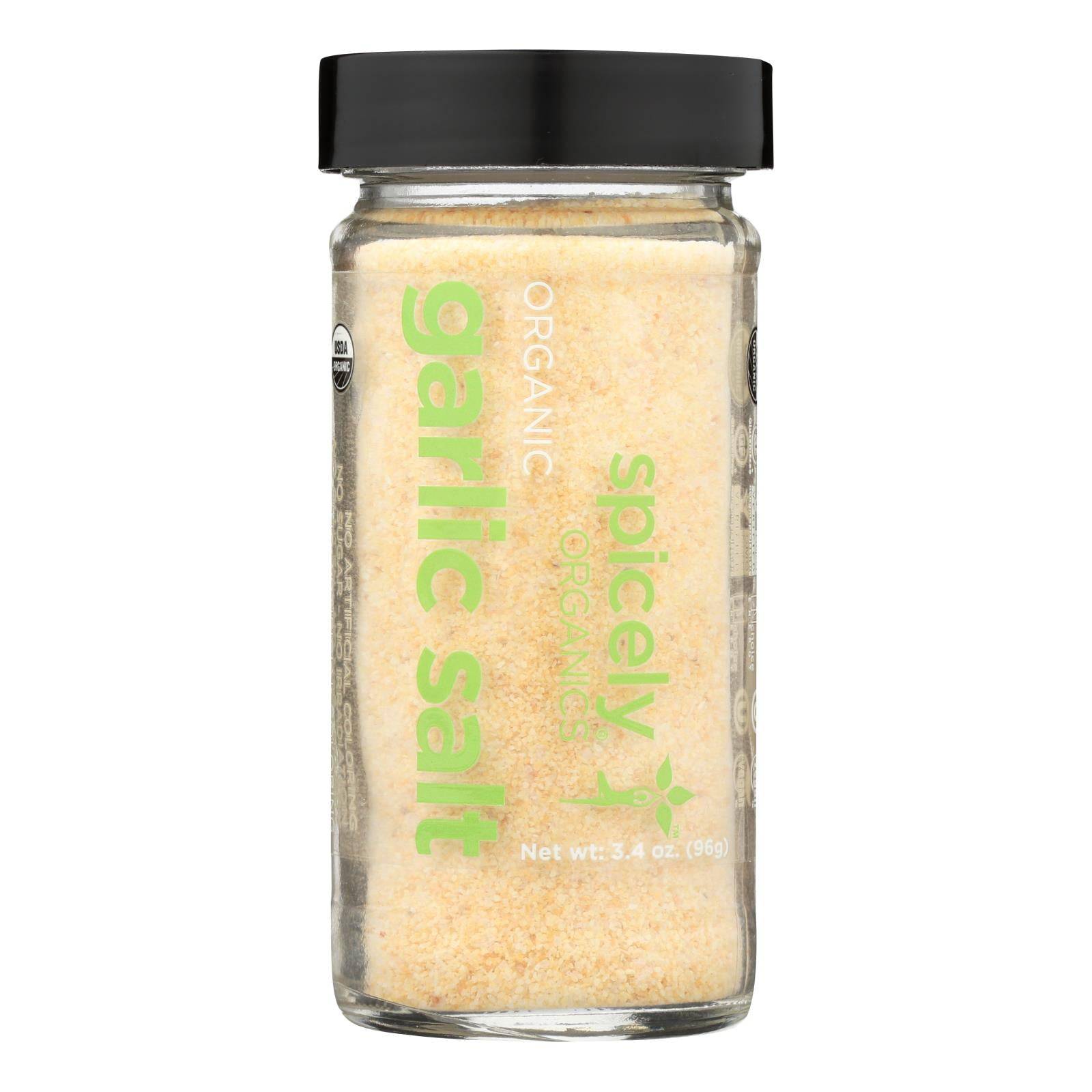 Spicely Organics - Organic Garlic - Seasoning - Case Of 3 - 3.4 Oz. | OnlyNaturals.us