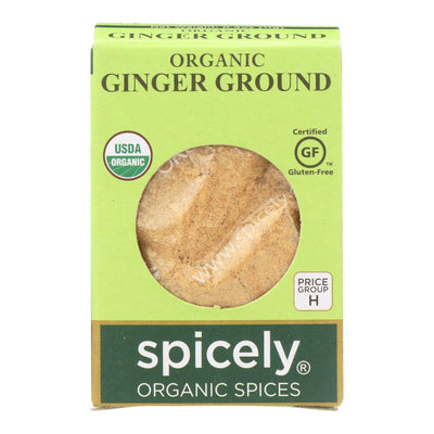 Buy Spicely Organics - Organic Ginger - Ground - Case Of 6 - 0.4 Oz.  at OnlyNaturals.us