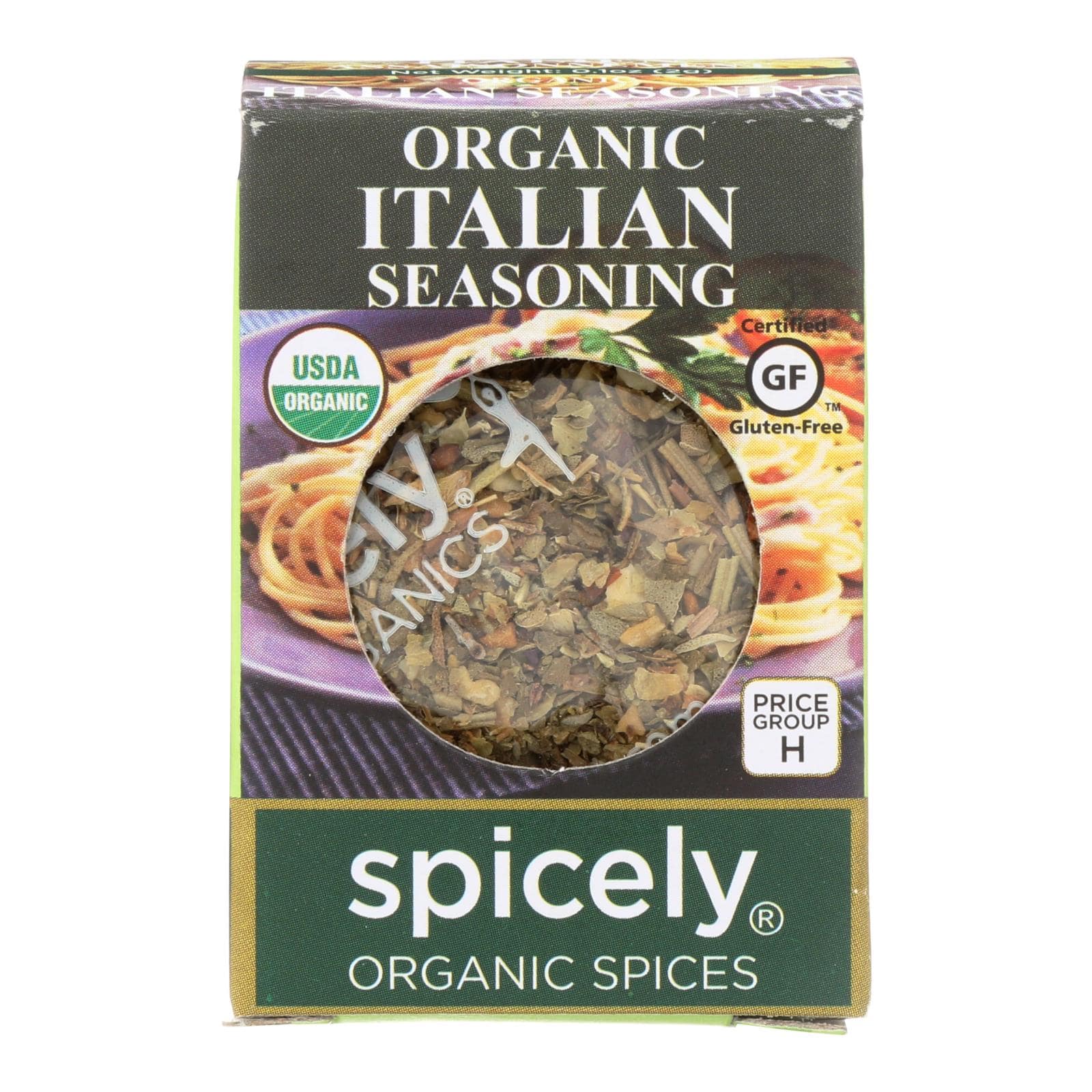 Buy Spicely Organics - Organic Italian Seasoning - Case Of 6 - 0.1 Oz.  at OnlyNaturals.us