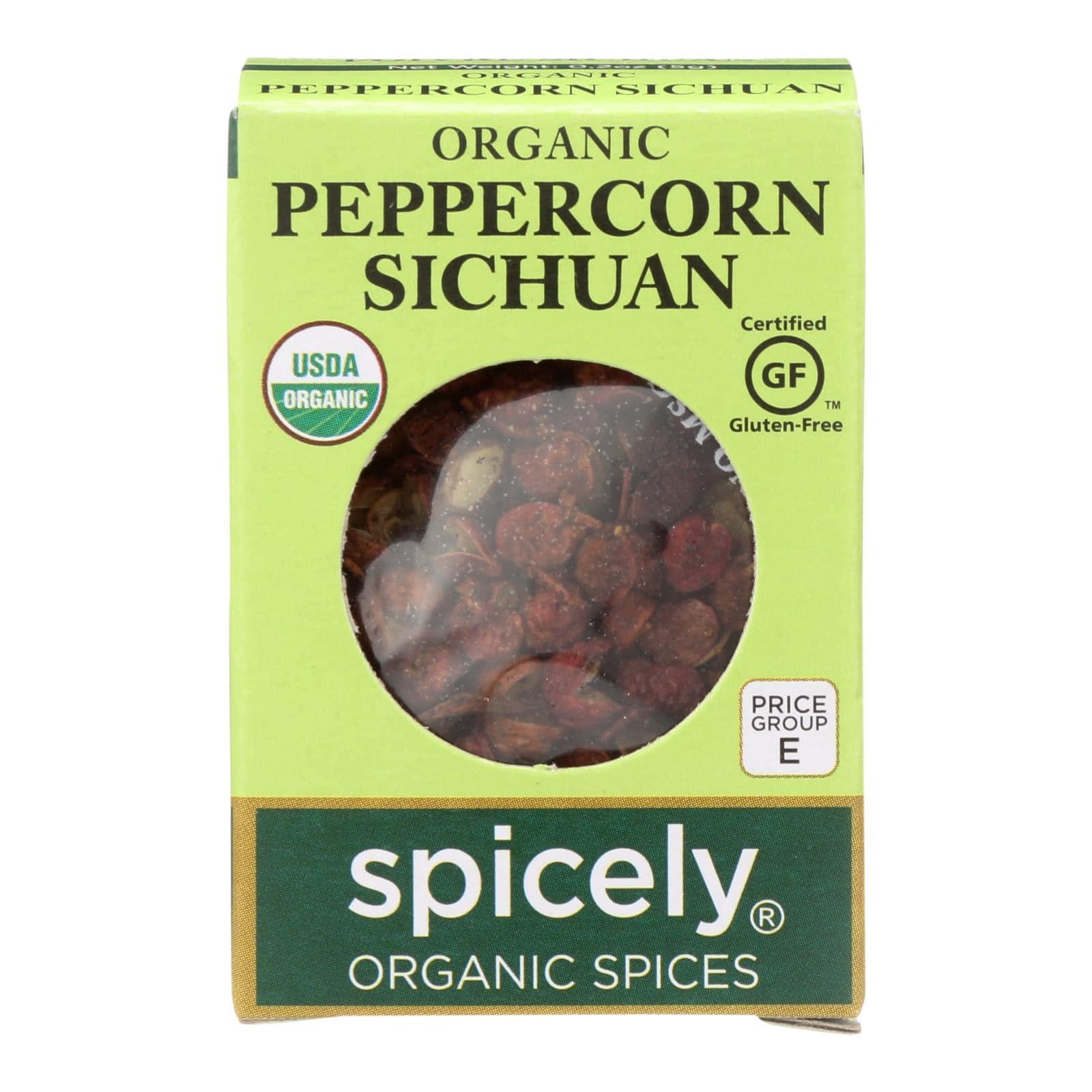 Buy Spicely Organics - Organic Peppercorn - Sichuan - Case Of 6 - 0.2 Oz.  at OnlyNaturals.us