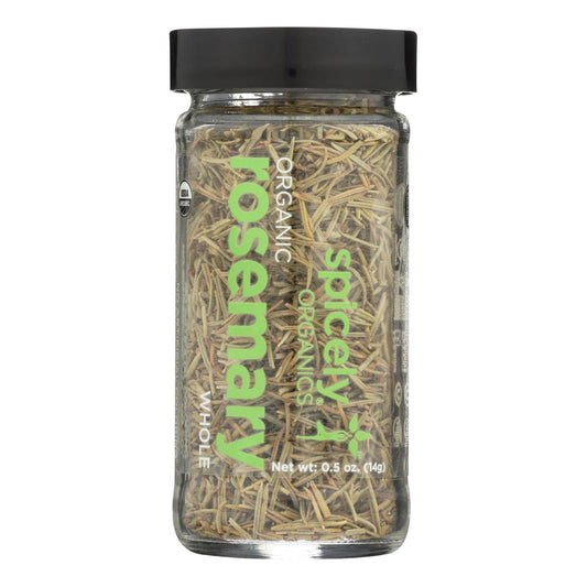 Spicely Organics - Organic Rosemary - Whole - Case Of 3 - 0.5 Oz. | OnlyNaturals.us