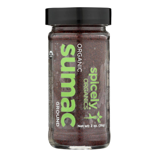 Spicely Organics - Organic Sumac - Case Of 3 - 2 Oz. | OnlyNaturals.us
