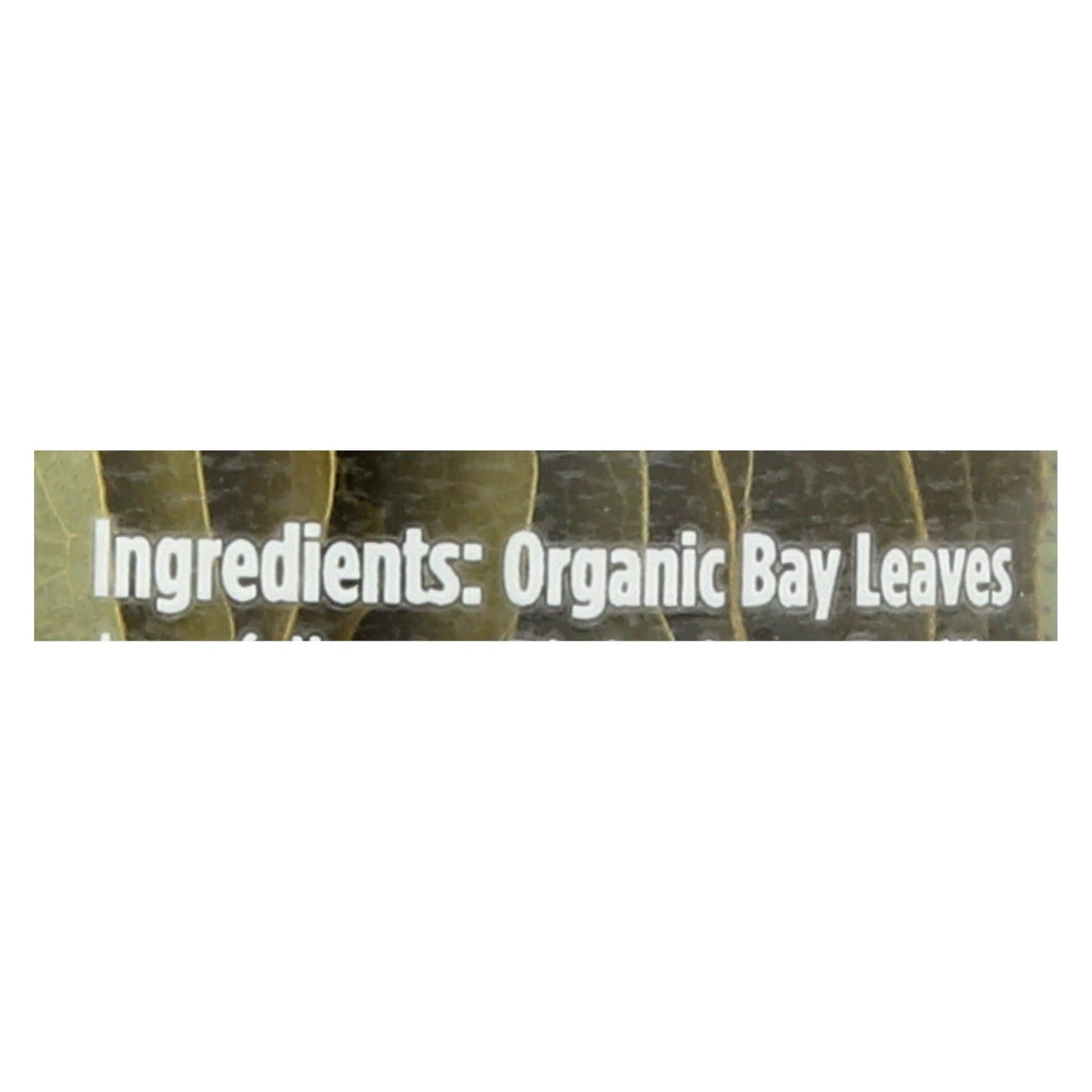 Spicely Organics - Organic Bay Leaves - Case Of 3 - 0.09 Oz. | OnlyNaturals.us