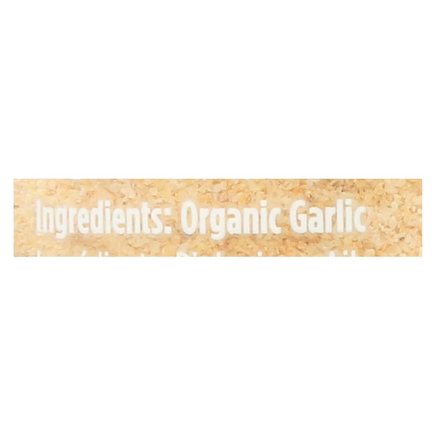 Spicely Organics - Organic Garlic - Granulates - Case Of 3 - 2 Oz. | OnlyNaturals.us