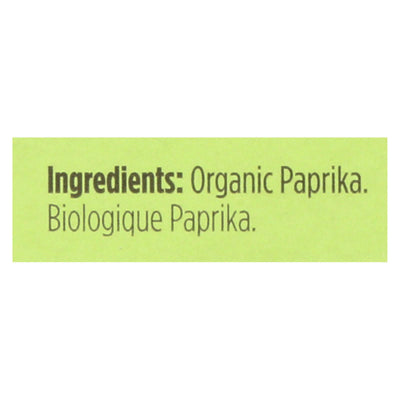 Buy Spicely Organics - Organic Paprika - Case Of 6 - 0.45 Oz.  at OnlyNaturals.us