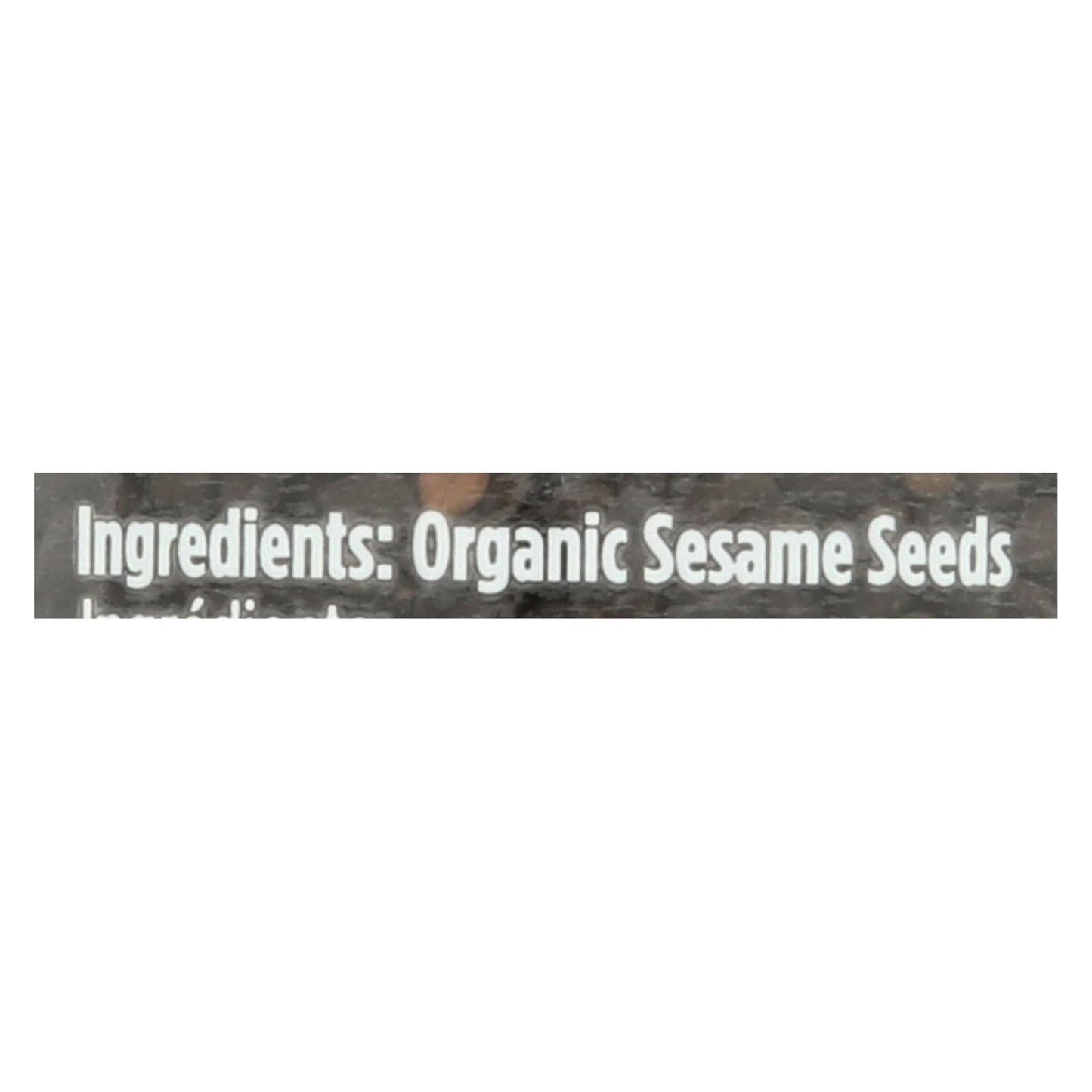 Spicely Organics - Organic Sesame - Black - Case Of 3 - 2 Oz. | OnlyNaturals.us