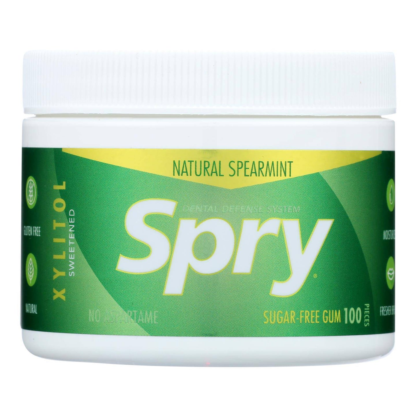 Buy Spry Chewing Gum - Xylitol - Spearmint - 100 Count - 1 Each  at OnlyNaturals.us