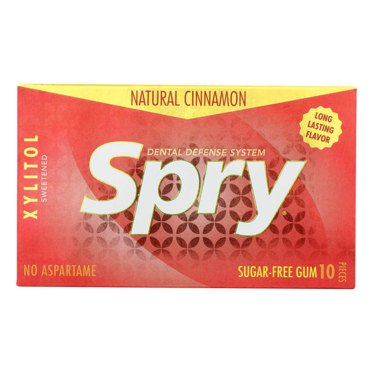 Buy Spry Xylitol Gems - Cinnamon - Case Of 20 - 10 Count  at OnlyNaturals.us