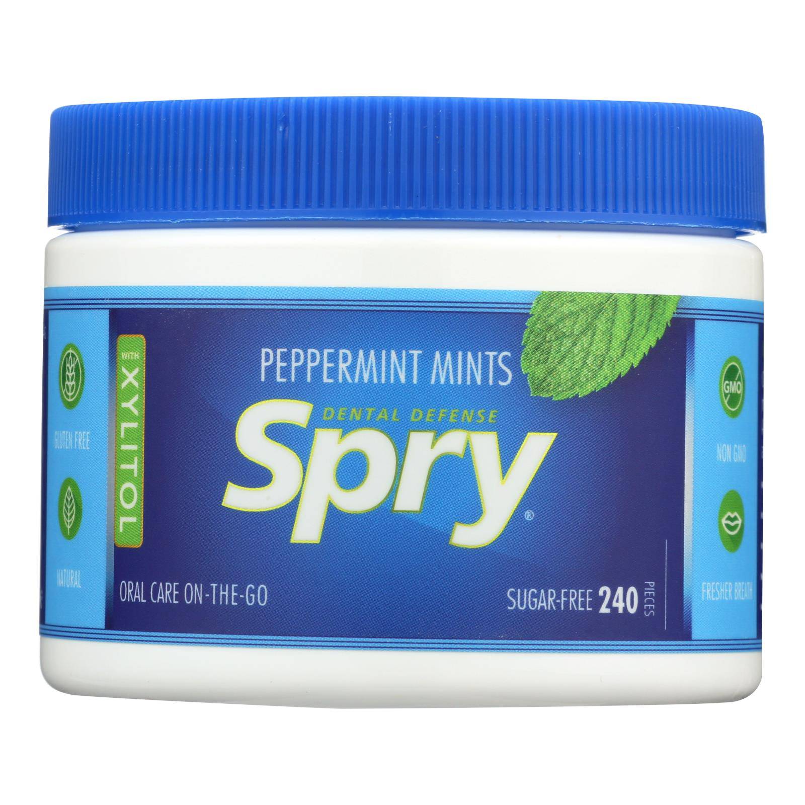 Buy Spry Xylitol Gems - Peppermint - 240 Count  at OnlyNaturals.us