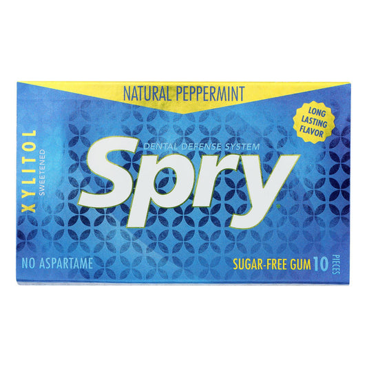 Buy Spry Xylitol Gems - Peppermint - Case Of 20 - 10 Count  at OnlyNaturals.us