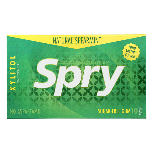 Buy Spry Xylitol Gems - Spearmint - Case Of 20 - 10 Count  at OnlyNaturals.us