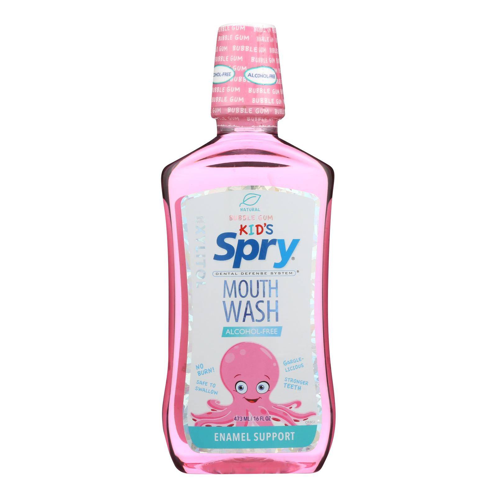 Buy Spry Mouth Wash - Bubble Gum - Kid - 16 Fl Oz  at OnlyNaturals.us
