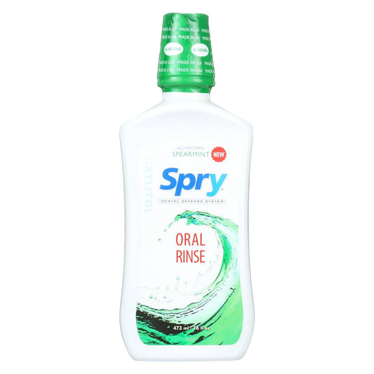 Buy Spry Oral Rinse - Spearmint - 16 Fl Oz.  at OnlyNaturals.us